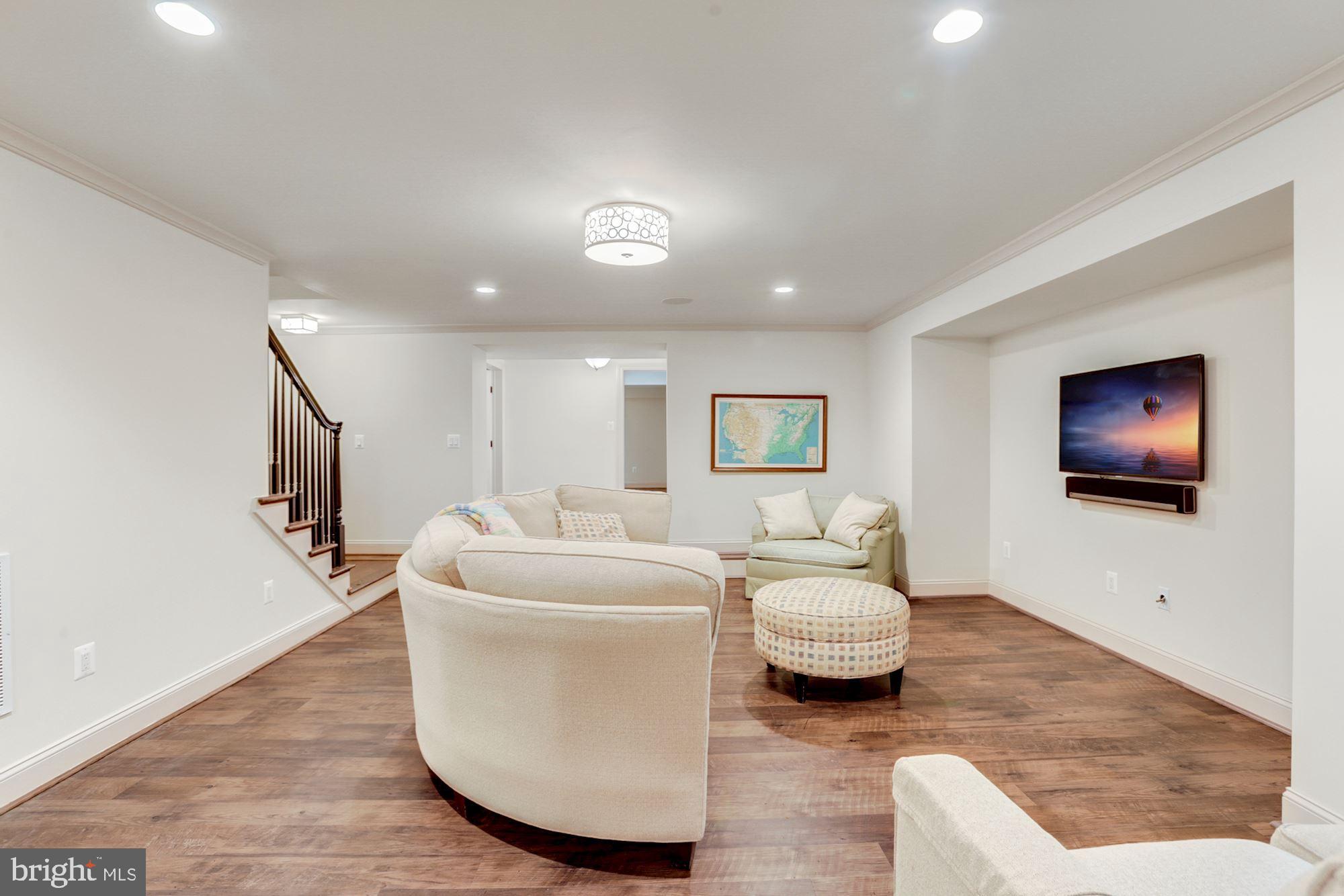 7828 Hampden Lane Bethesda, MD 20814 - Photo 34 of 47 Lower Level Family Room