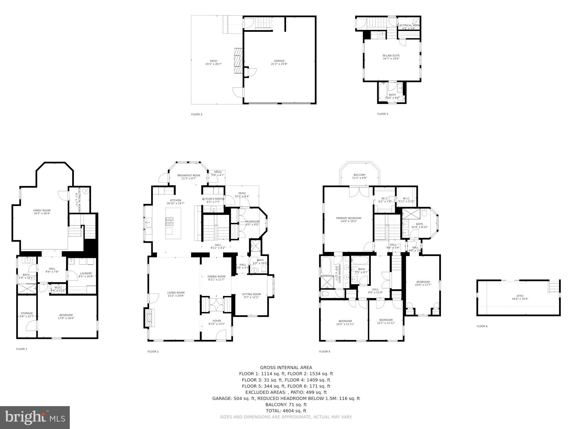 7828 Hampden Lane Bethesda, MD 20814 - Photo 47 of 47 Floor Plans