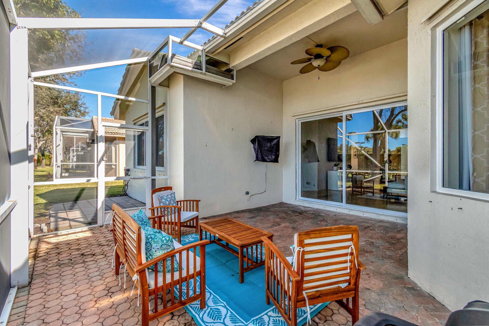8239 Marsala Way Boynton Beach, FL 33472 - Photo 42 of 68 Roofed & Screened Patio