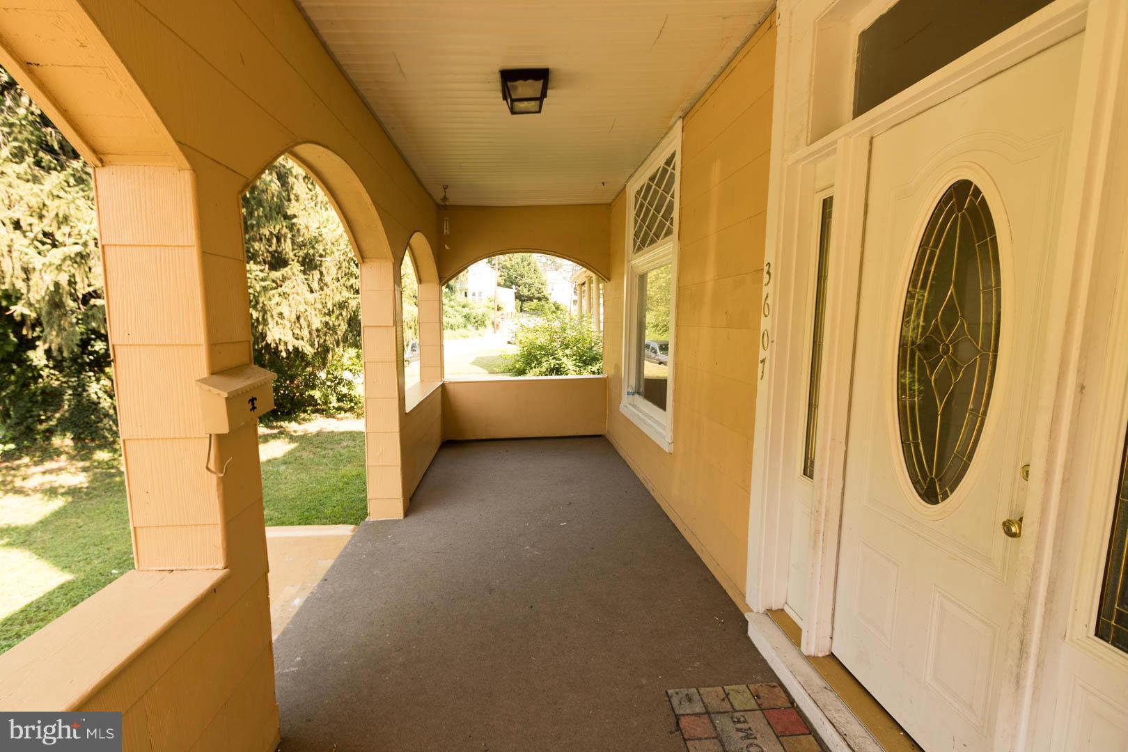 3607 Windsor Mill Road Baltimore, MD 21216 - Photo 3 of 25 a view of a narrow alley