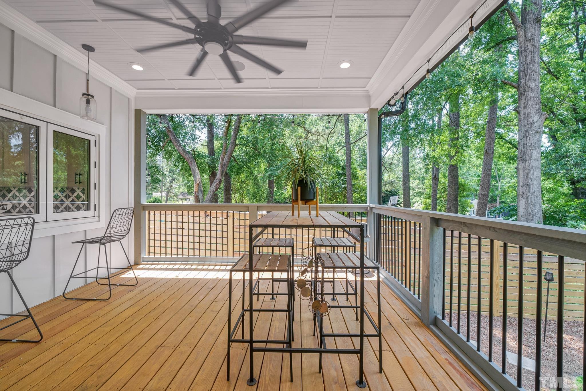 903 North State Street Raleigh, NC 27604 - Photo 53 of 56 a view of balcony with wooden floor