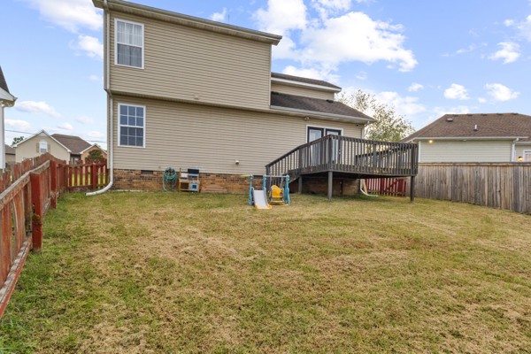 500 Berry Circle Springfield, TN 37172 - Photo 26 of 27 a backyard of a house with table and chairs