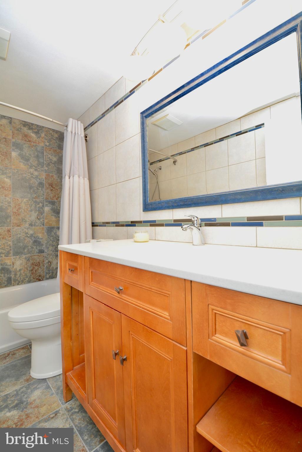 5947 Hall Street Springfield, VA 22152 - Photo 18 of 38 Custom vanity in Hall Bath.