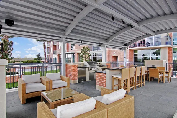 a dinning table and chairs in a room