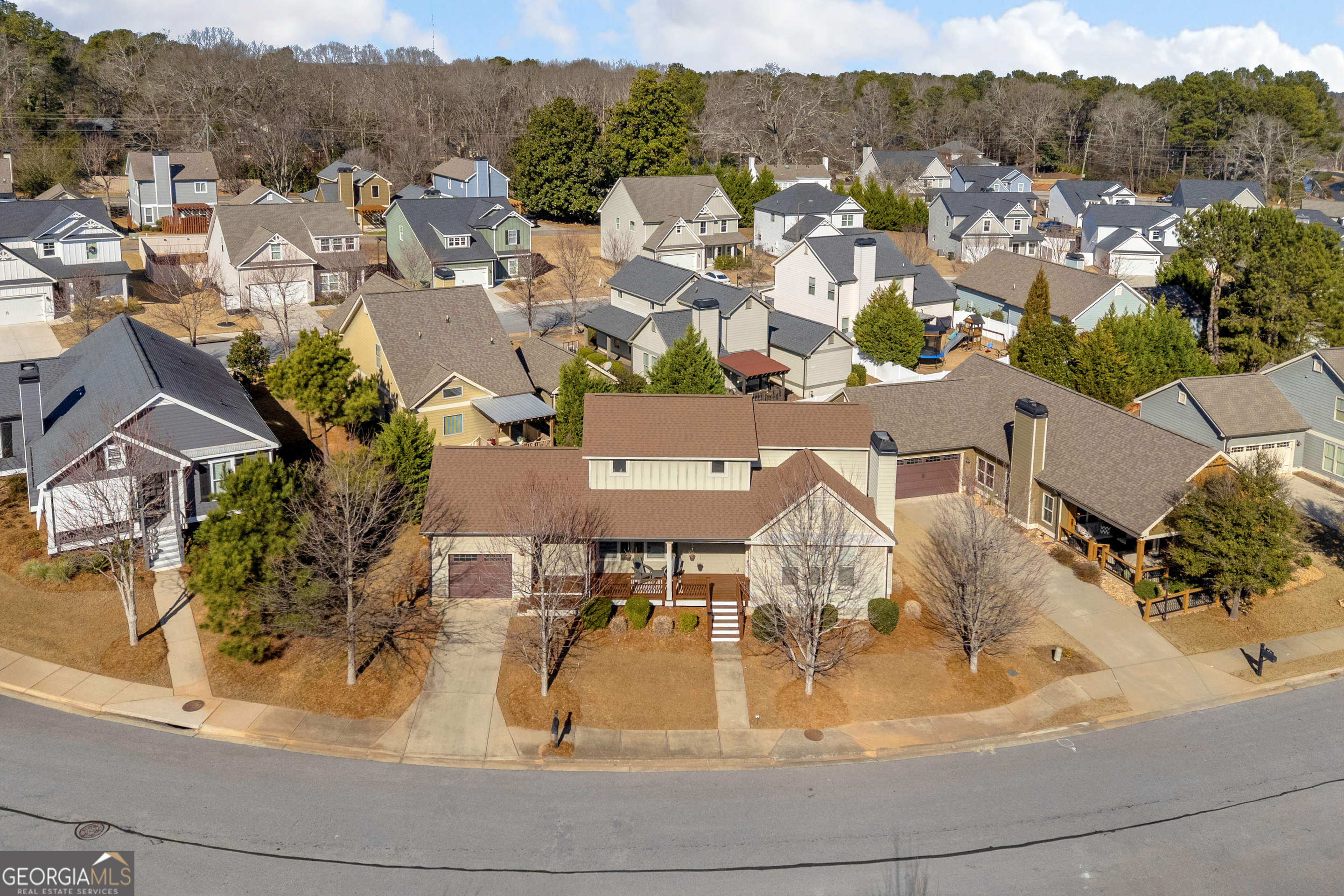 236 Melba Lane Athens, GA 30606 - Photo 33 of 33 an aerial view of residential houses with outdoor space