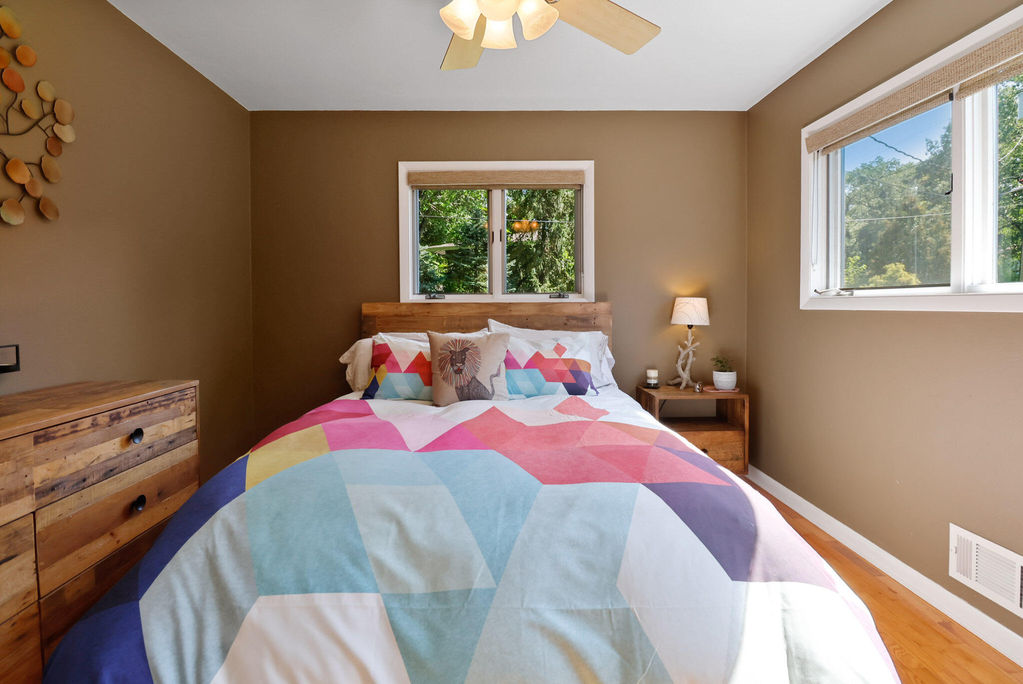 66 Ski Hill Road Portage, IN 46368 - Photo 14 of 48 a bedroom with a bed and a window