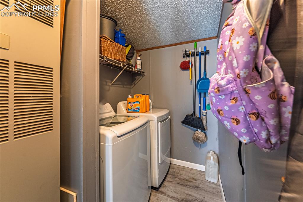 36 Valley Circle Guffey, CO 80820 - Photo 25 of 40 a utility room with a washer and dryer
