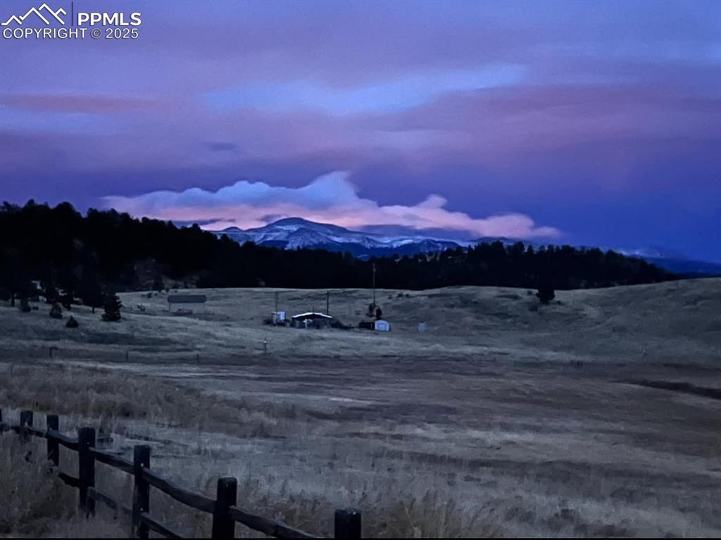 36 Valley Circle Guffey, CO 80820 - Photo 5 of 40 a view of a lake with sunset