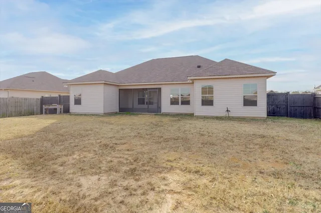 front view of a house with yard