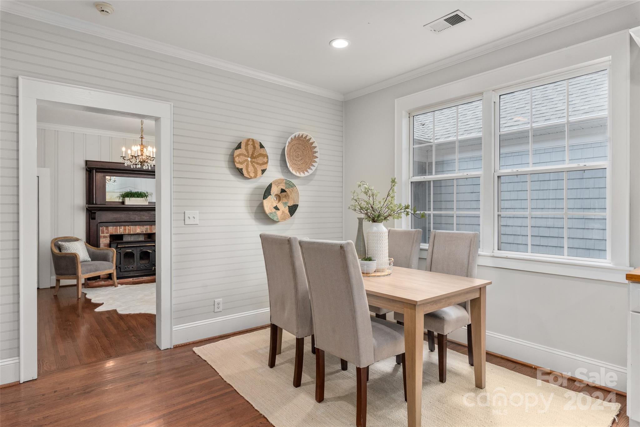 110 Park Road West Indian Trail, NC 28079 - Photo 25 of 41 a view of a dining room with furniture and a window