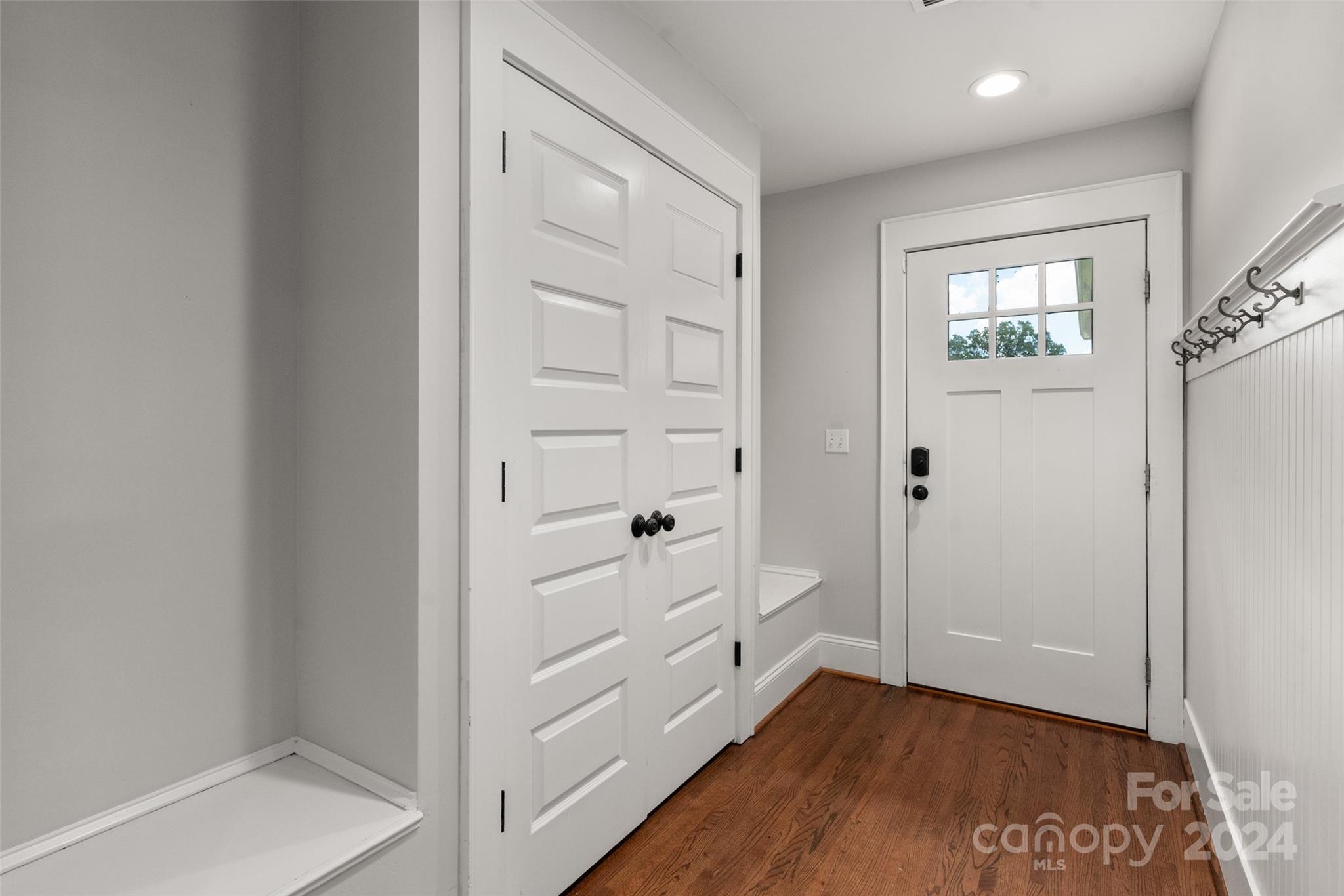 110 Park Road West Indian Trail, NC 28079 - Photo 27 of 41 wooden floor in an empty room
