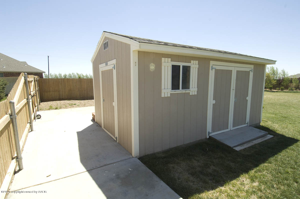 19251 Winding River Road Amarillo, TX 79119 - Photo 57 of 57 storage shed