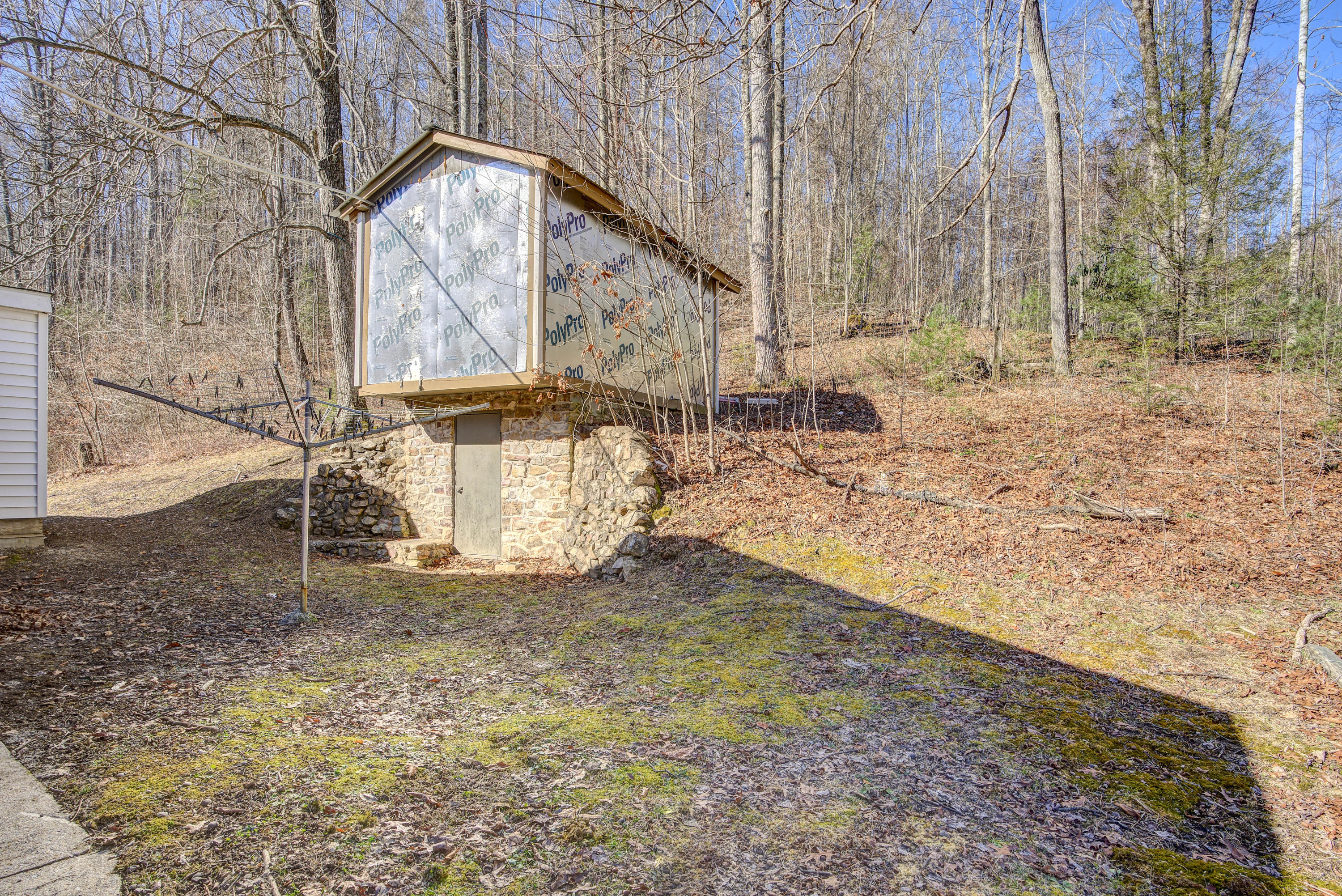 274 Escape Mountain Road Hampton, TN 37658 - Photo 38 of 50 Back of the house | Root cellar | Studio
