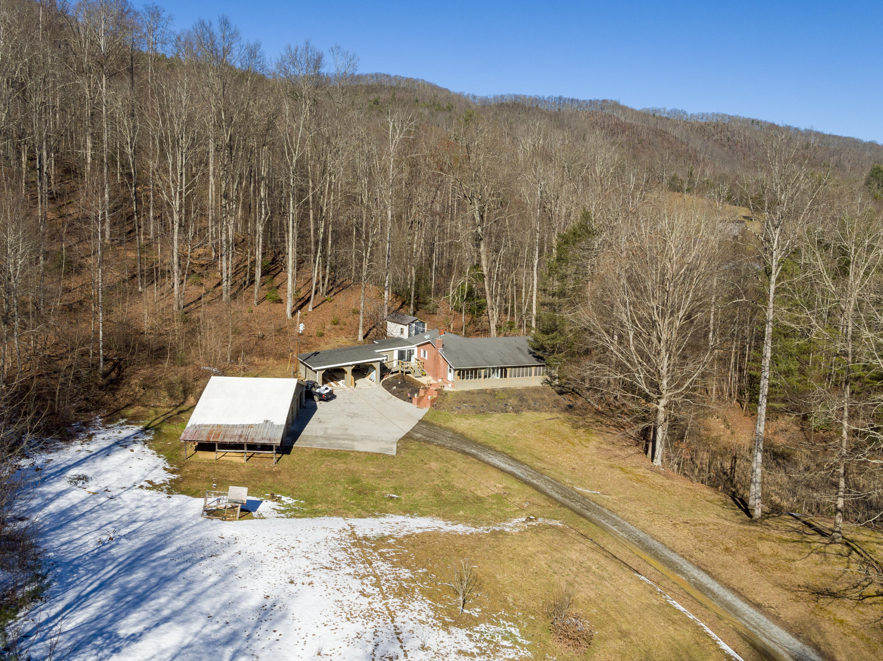 274 Escape Mountain Road Hampton, TN 37658 - Photo 43 of 50 Aerial