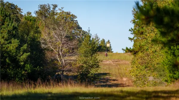 a view of a lake with a house
