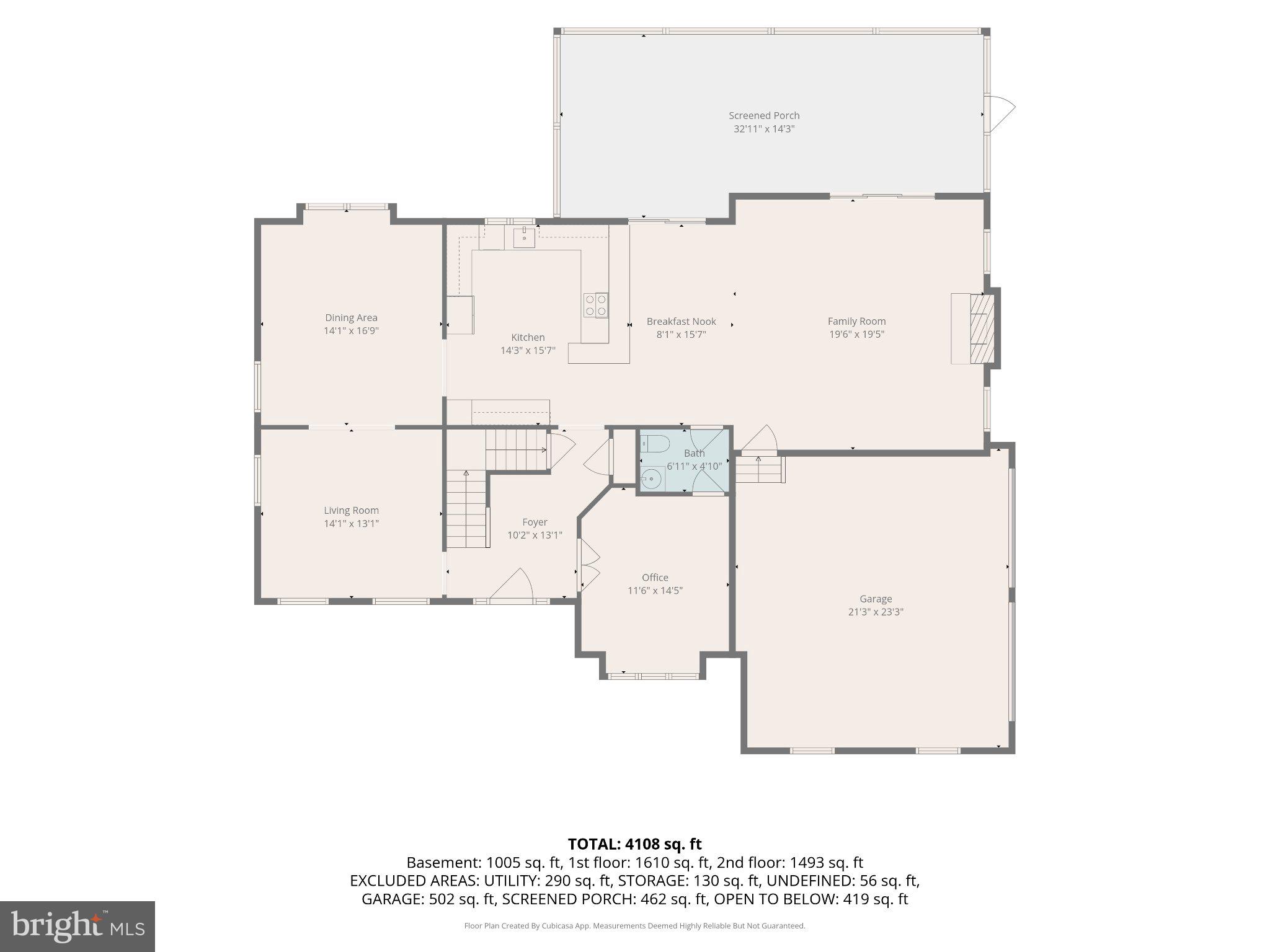 2318 Blue Mt Road Monkton, MD 21111 - Photo 69 of 72 Main Level Floor Plan