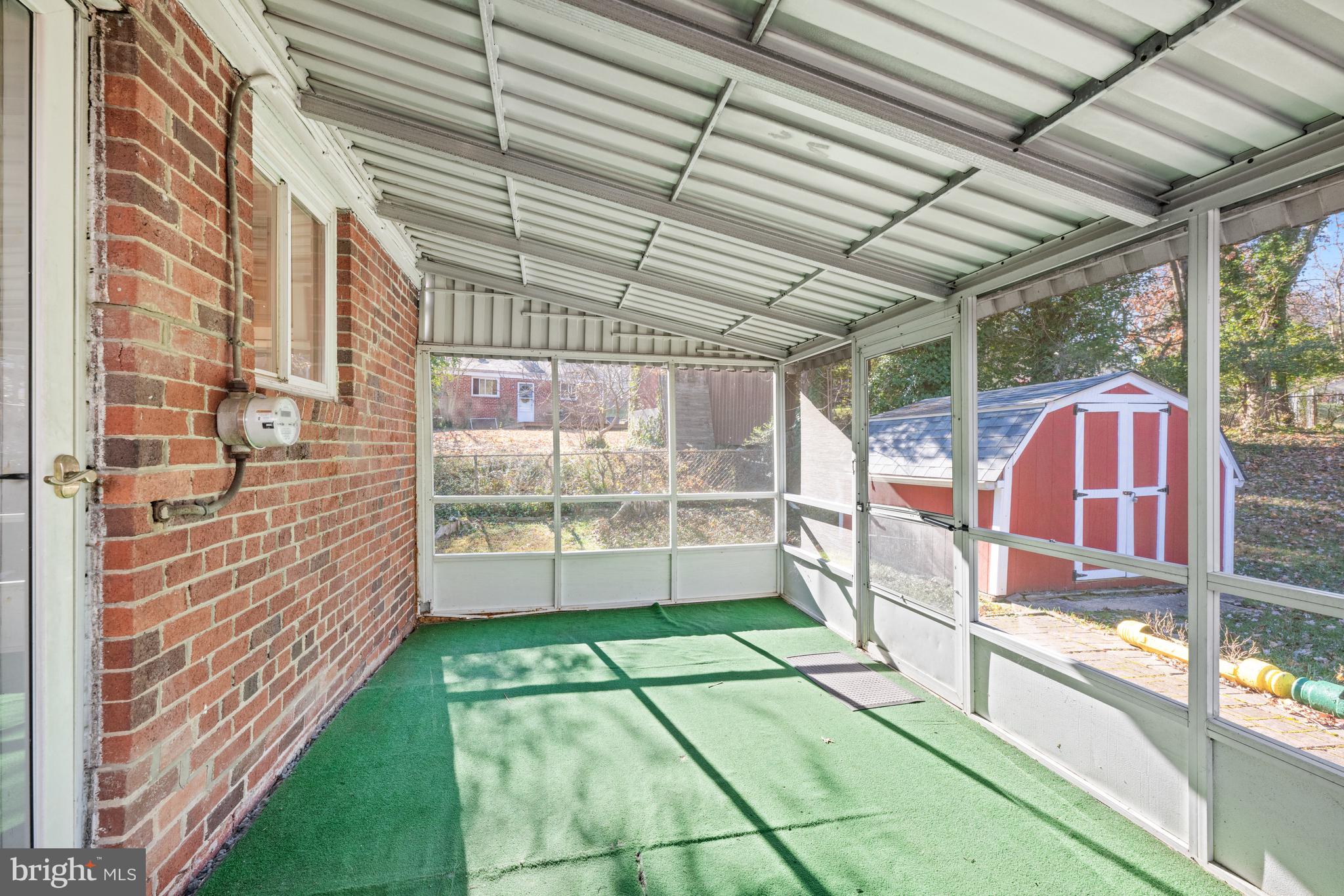 3302 Rutgers Street Hyattsville, MD 20783 - Photo 14 of 18 Spacious screened-in porch