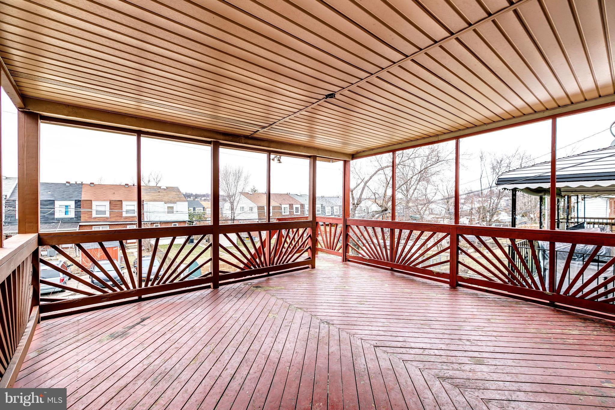 5632 Arnhem Road Baltimore, MD 21206 - Photo 28 of 30 Fantastic Rear Deck!