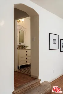 a view of an entryway door