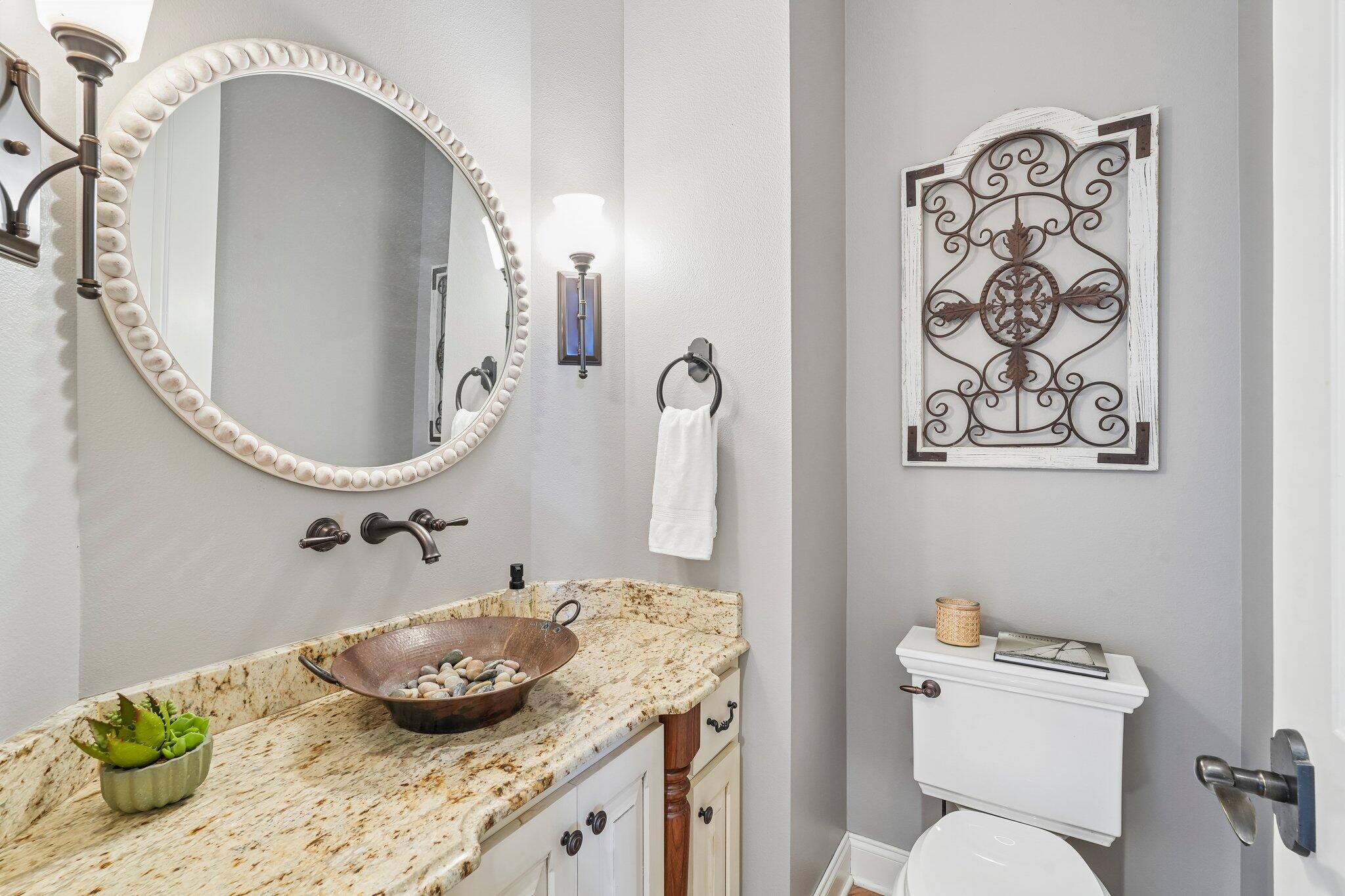 W343N6293 South Bayview Road Oconomowoc, WI 53066 - Photo 54 of 104 Powder room on main level