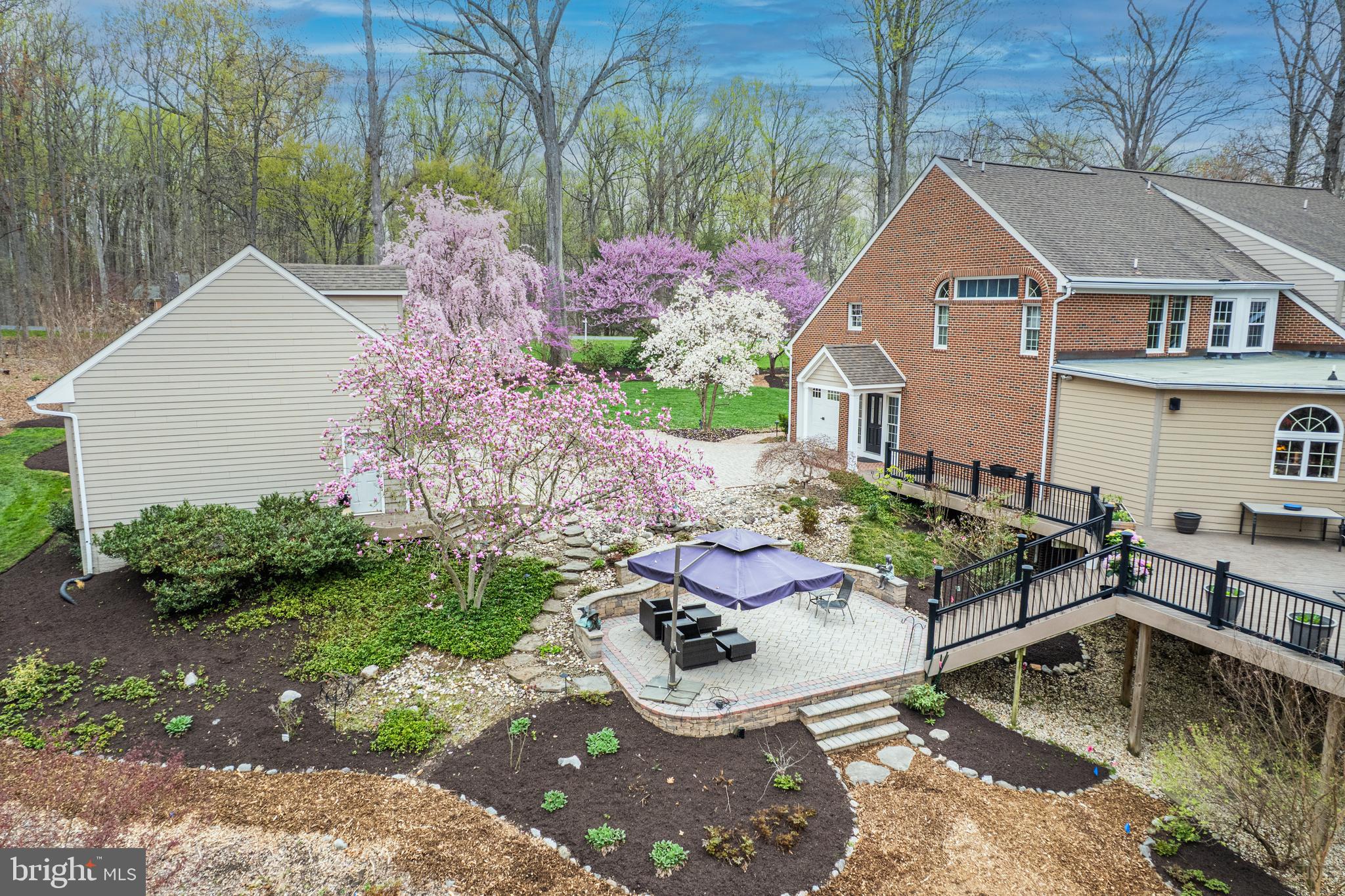 1206 Crystal Ridge Road Marriottsville, MD 21104 - Photo 12 of 72 a aerial view of a house with swimming pool