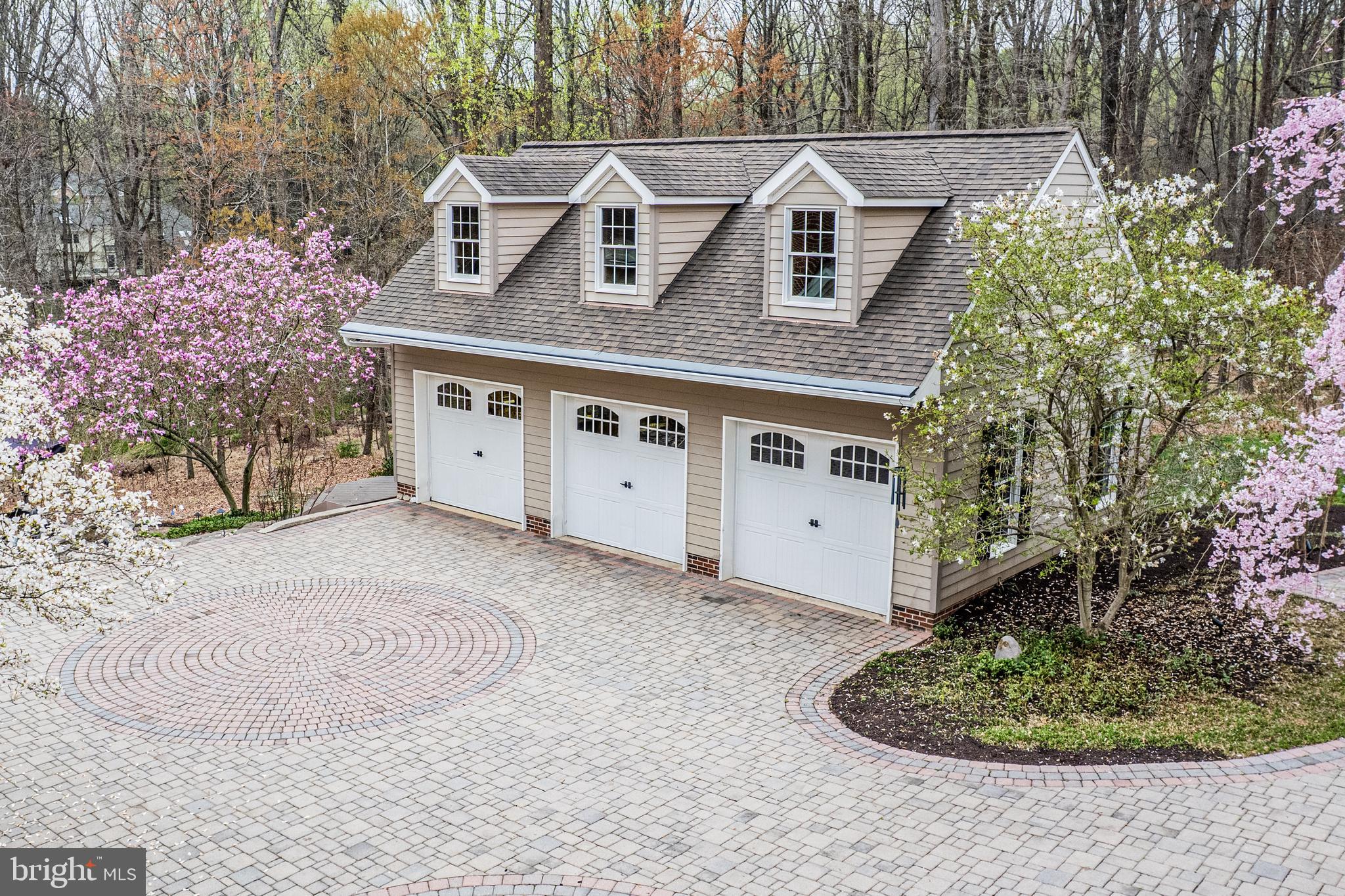 1206 Crystal Ridge Road Marriottsville, MD 21104 - Photo 9 of 72 a aerial view of a house with a yard and a fountain
