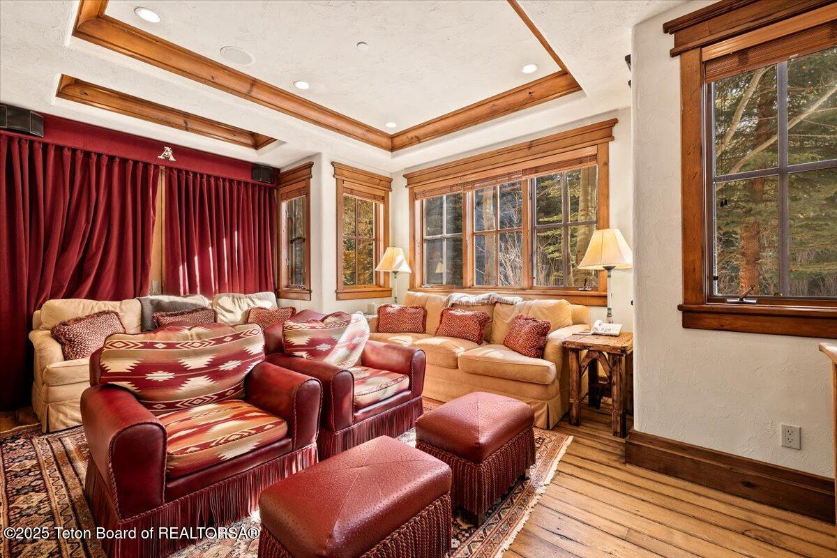 6355-6335 Red Tail Road Jackson, WY 83001 - Photo 25 of 73 Main House - Theater Room