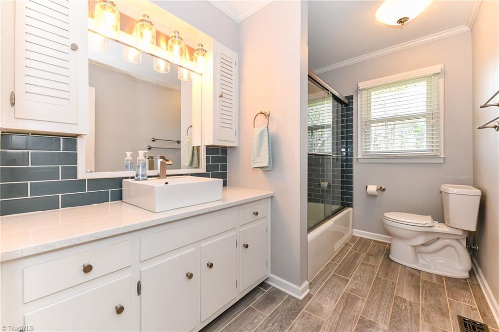 8302 Cadet Drive Oak Ridge, NC 27310 - Photo 32 of 42 Updated Hall Bath