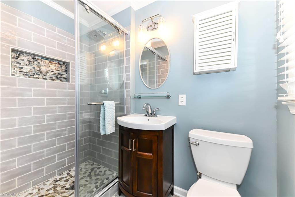 8302 Cadet Drive Oak Ridge, NC 27310 - Photo 37 of 42 Primary Bath Upgraded