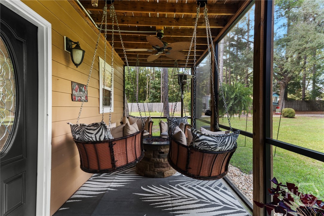 222 Middleton Road Guyton, GA 31312 - Photo 8 of 55 The front porch swings can stay!