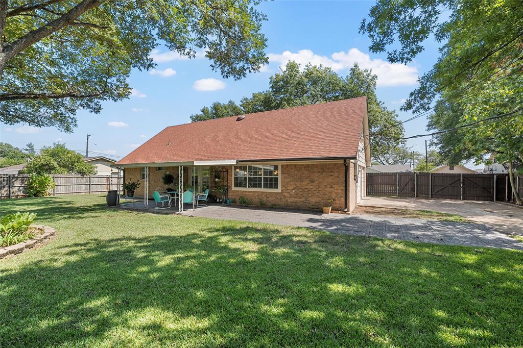 105 Gail Drive Waco, TX 76708 - Photo 35 of 36 a view of house with outdoor space and yard