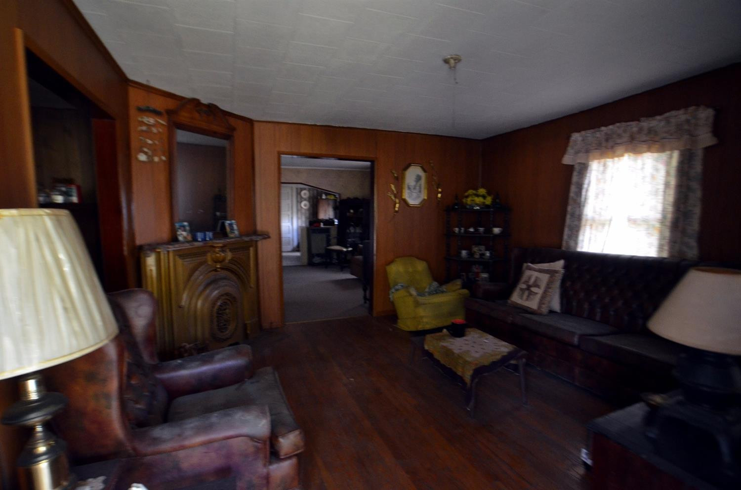 1675 Fitchburg Road Ravenna, KY 40472 - Photo 18 of 55 Hardwood floors and classic mantle!