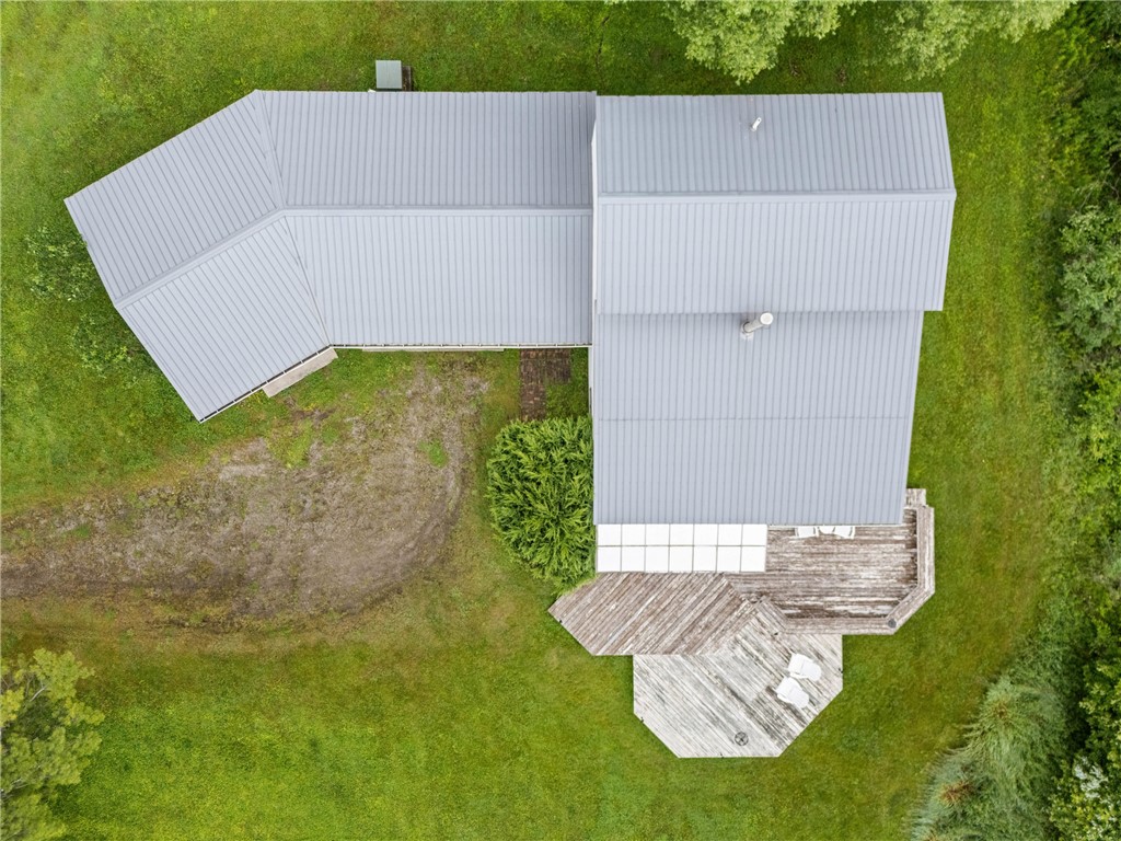 6370 Palmiter Road Alfred, NY 14803 - Photo 42 of 45 Aerial View of Home