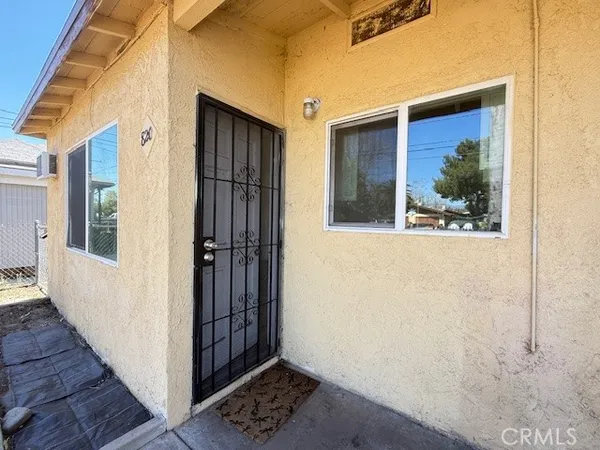 a view of a front door