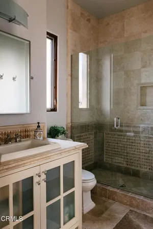 a view of city and mountain