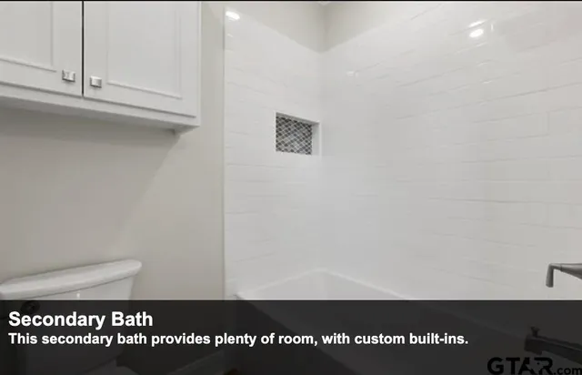 a view of a black door