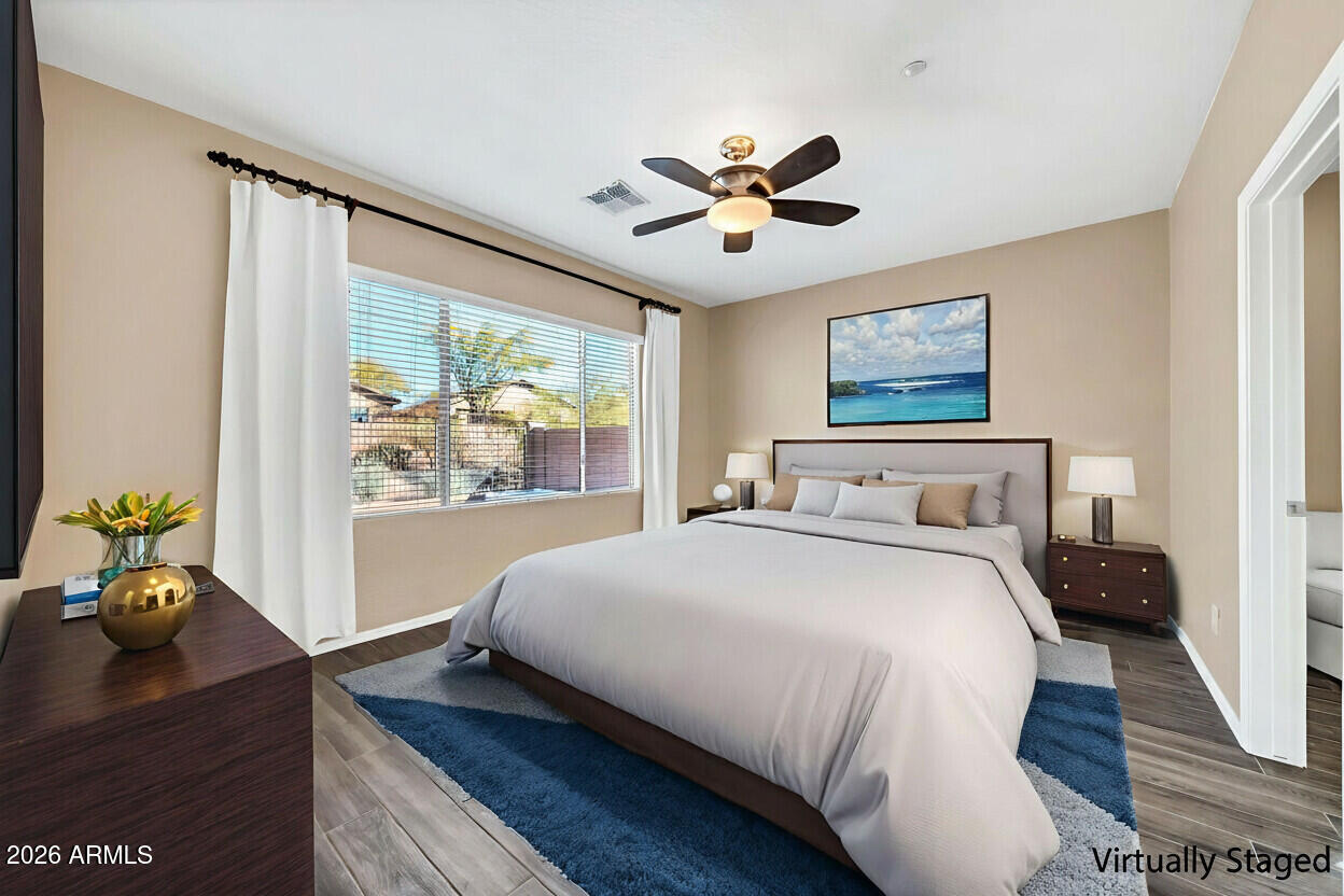 1834 West Owens Way Anthem, AZ 85086 - Photo 17 of 51 17 Primary Bedroom Suite Virtually Stage