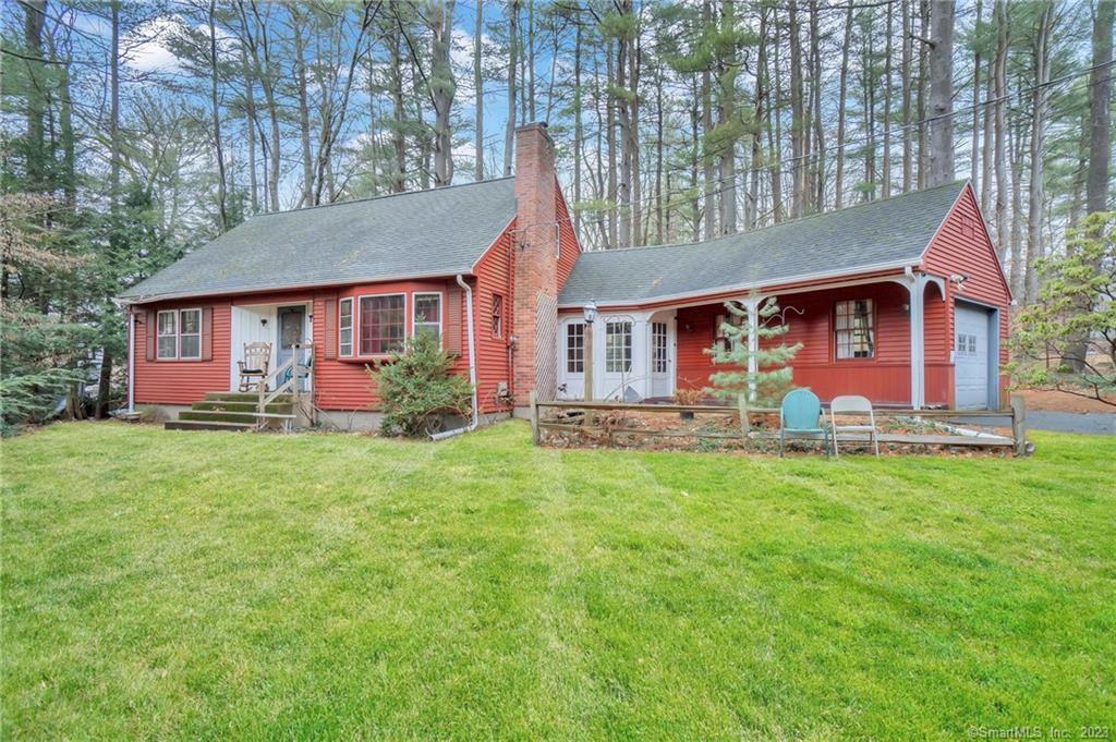 front view of house with a yard