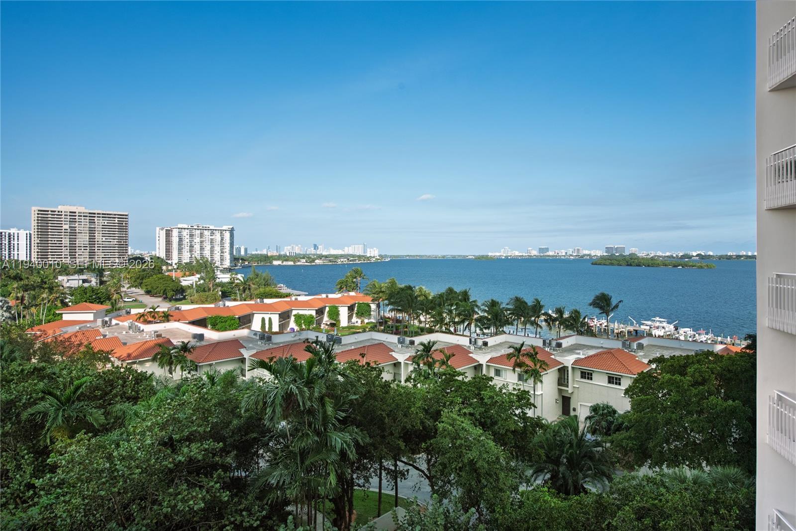 4000 Towerside Terrace, Unit 805 Miami, FL 33138 - Photo 16 of 18 an aerial view of residential building with outdoor space and lake view