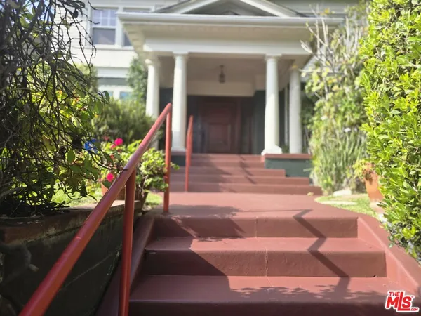 a view of outdoor space and porch