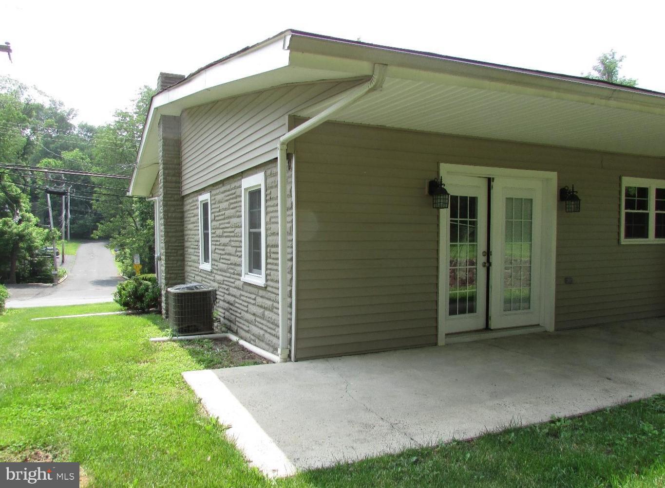 205 Main Street Spring Mount, PA 19473 - Photo 23 of 25 Back Patio & Side View - New French Doors