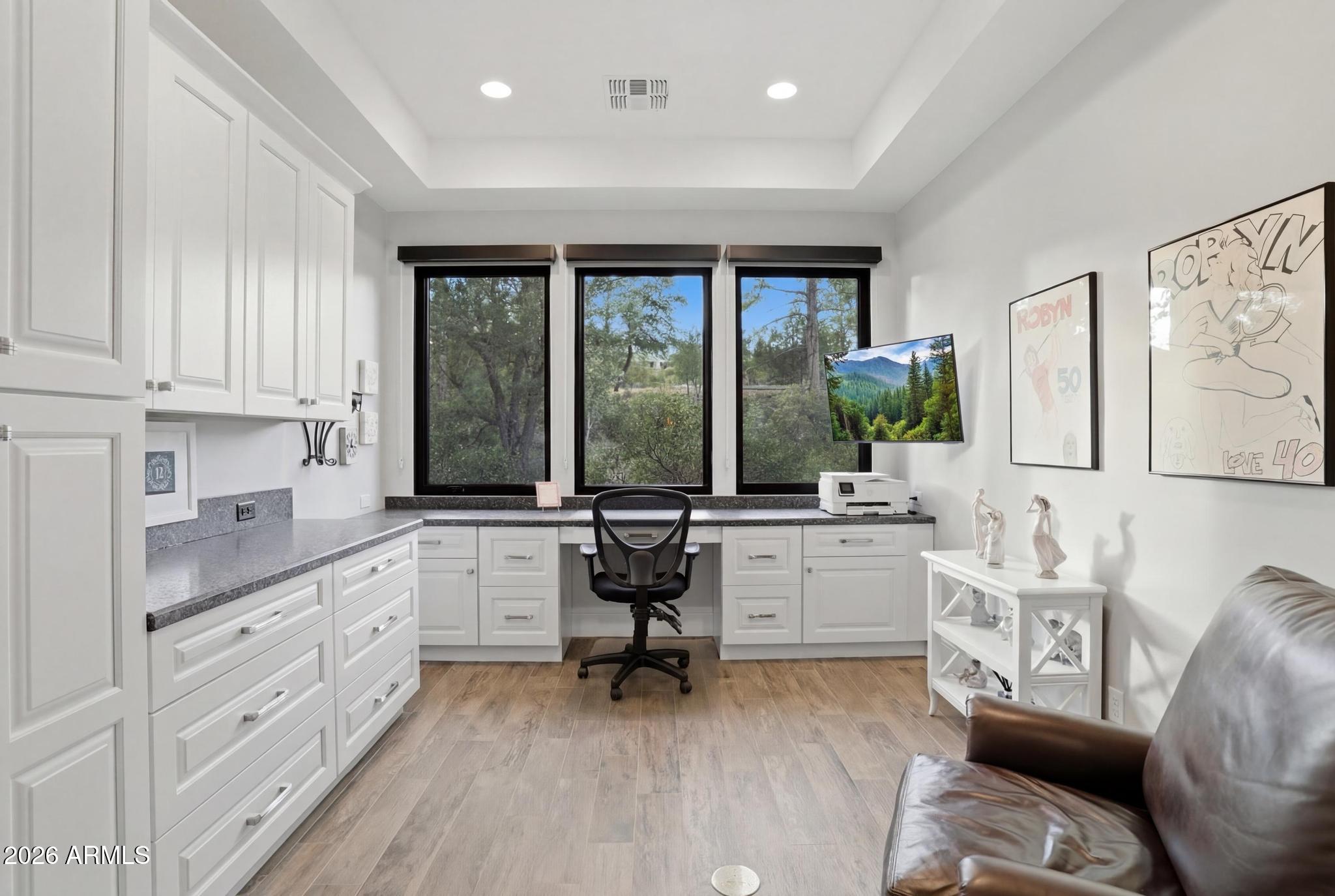 2207 East Filaree Circle Payson, AZ 85541 - Photo 25 of 38 a large white kitchen with a large window and stainless steel appliances