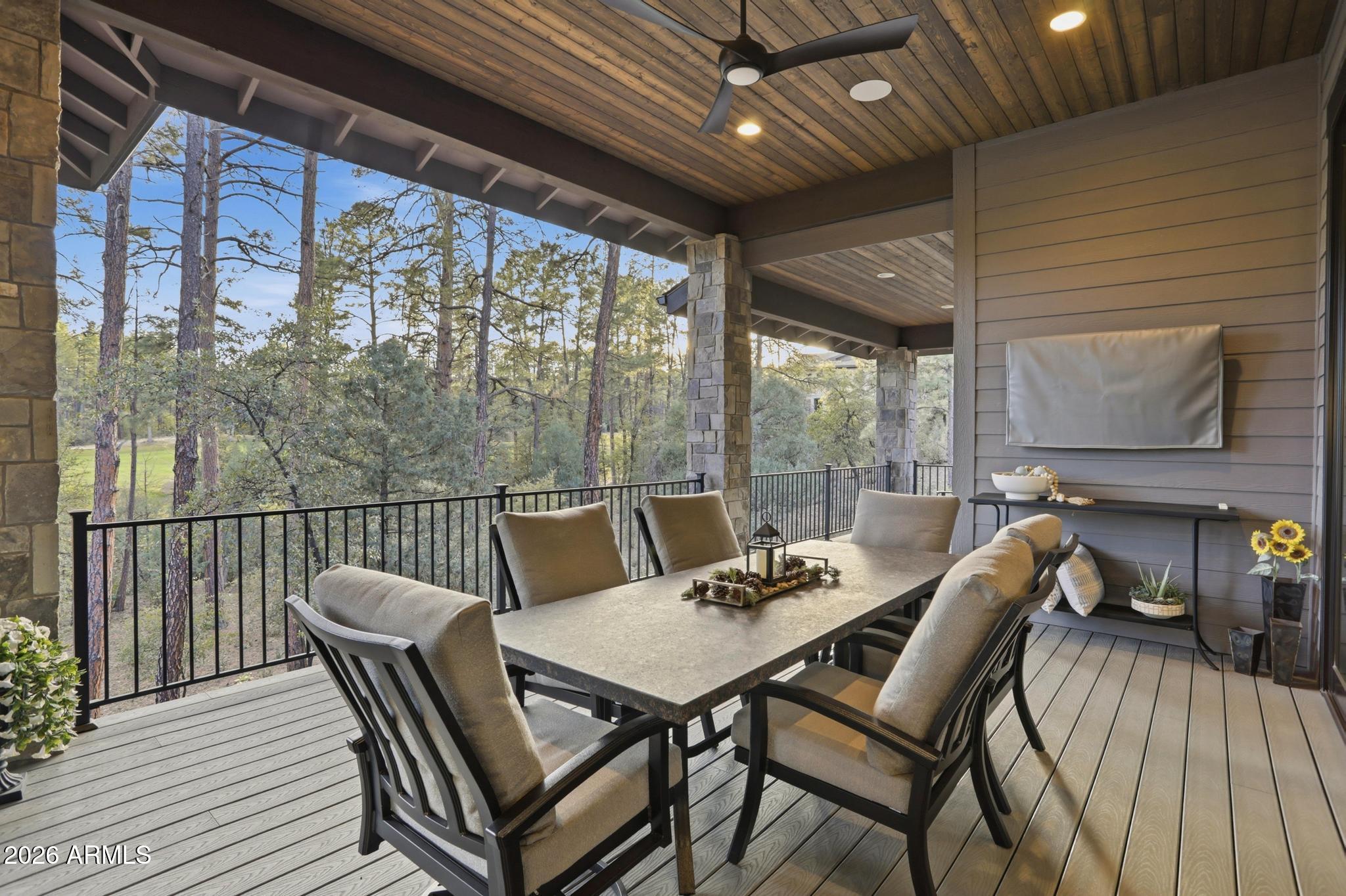 2207 East Filaree Circle Payson, AZ 85541 - Photo 27 of 38 a view of a outdoor seating area with furniture