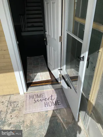 a view of an entryway