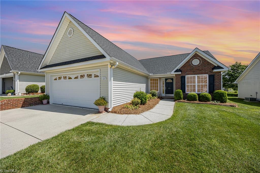 111 Castleton Drive Thomasville, NC 27360 - Photo 3 of 22 sidewalk to front door