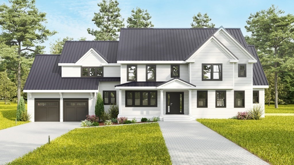 34 Philip Road Lexington, MA 02421 - Photo 1 of 7 front view of a house with a yard