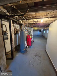 a view of storage and utility room