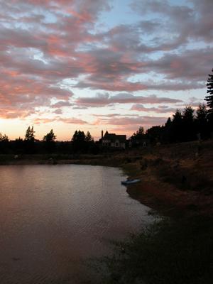 12440-12460 Occidental Road Sebastopol, CA 95472 - Photo 11 of 12 Sunset over Gold Leaf Vineyards. Another day in paradise comes to a close...