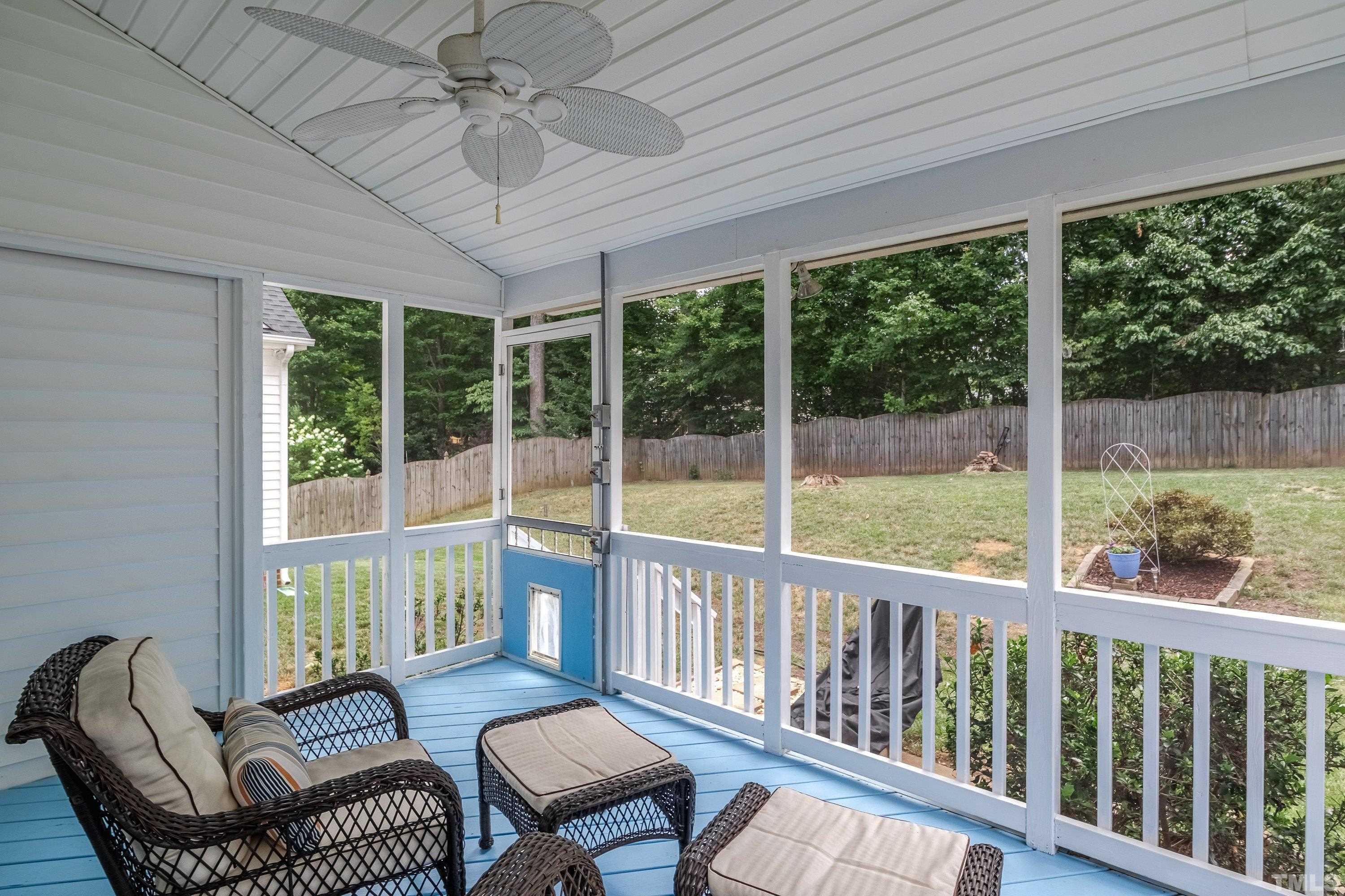 8613 Benzinger Drive Raleigh, NC 27613 - Photo 38 of 48 a view of a two chairs in the deck