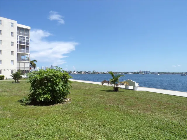 a view of a glass door